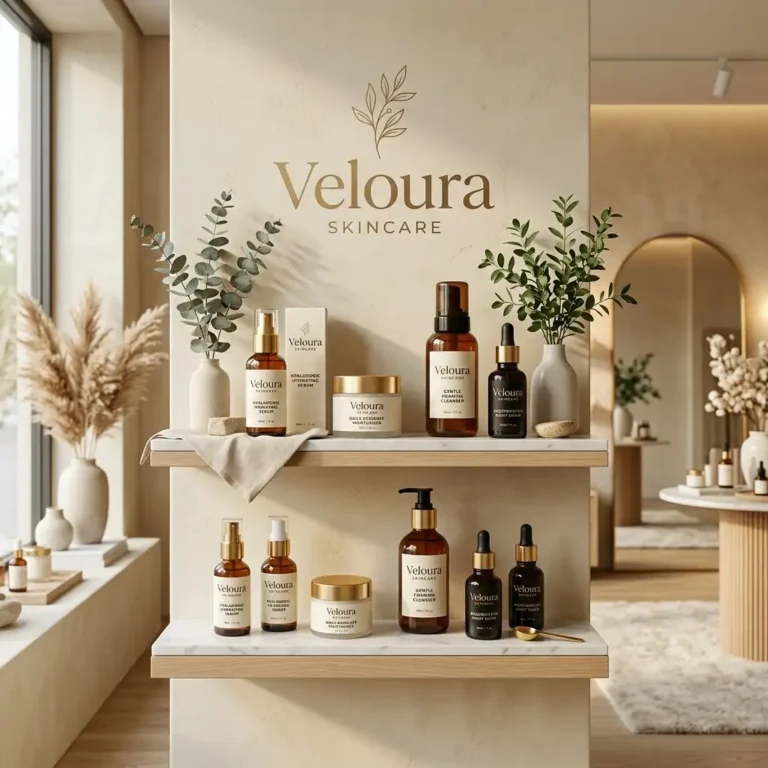 veloura skincare product display 202607180037 converted